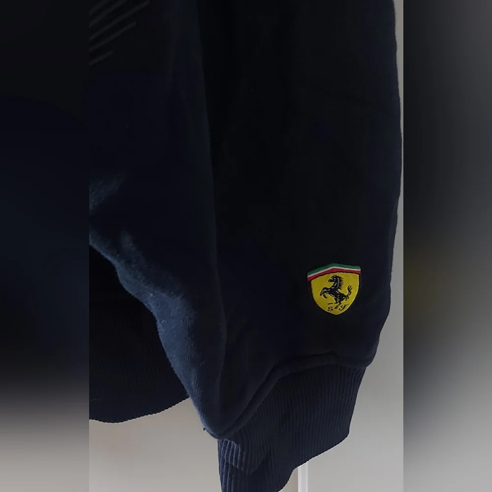 Puma Men's Ferrari SF Race Hooded Sweat Jacket. - Picture 3 of 6